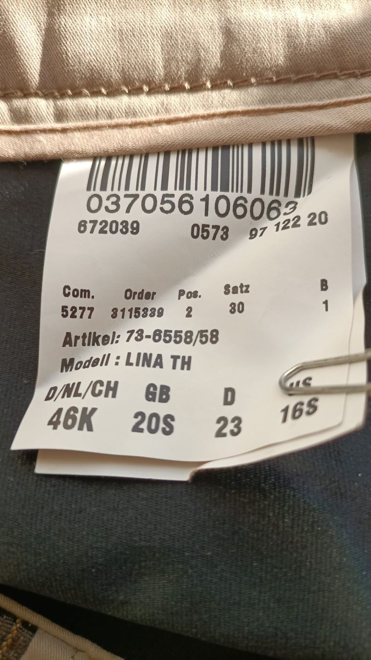 Brax Pantaloni: Brax  Sport  / Windstopper 46K – Usato da losone venduto da china06 4