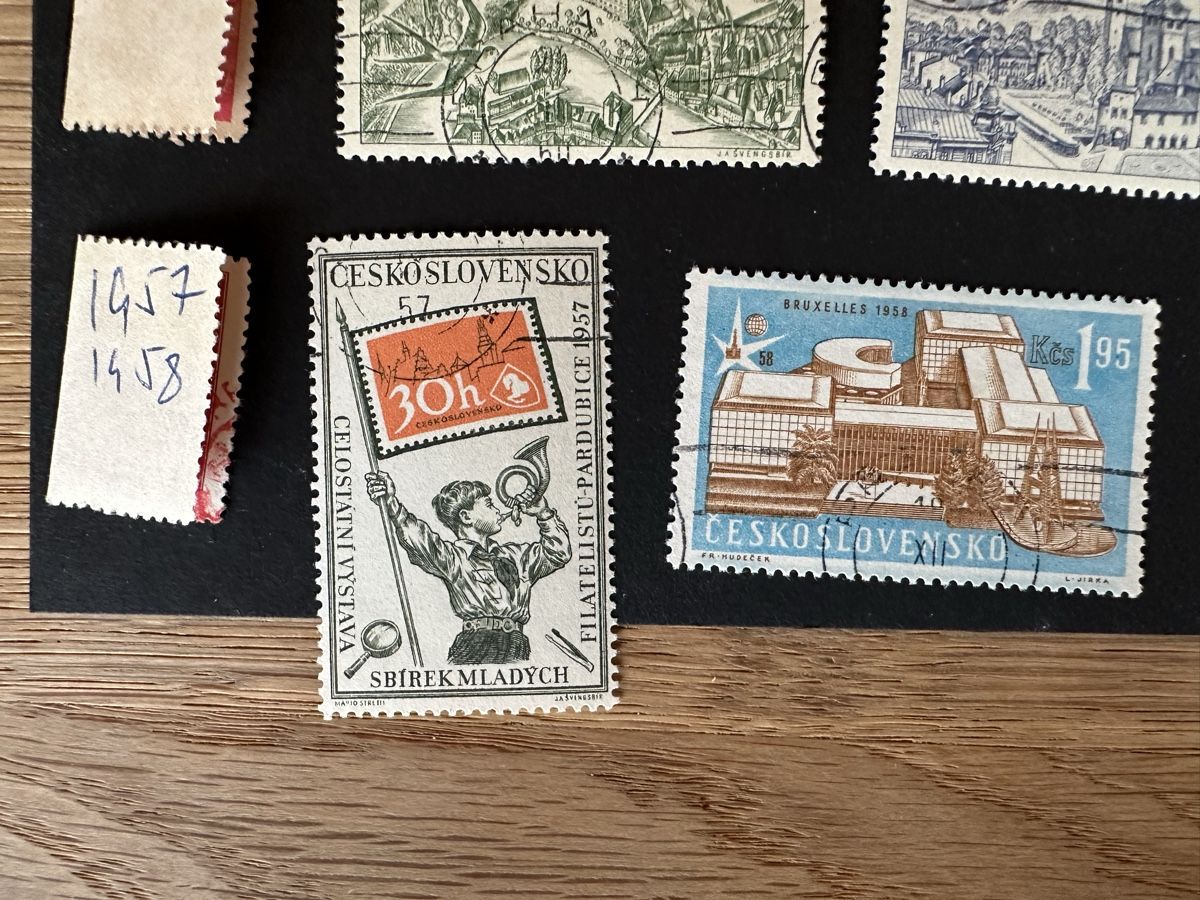 Tutti i francobolli: Tschechoslowakei - 1936 - 1958 Kleines Lot – Usato da Schmitten / FR venduto da Samsara169 3