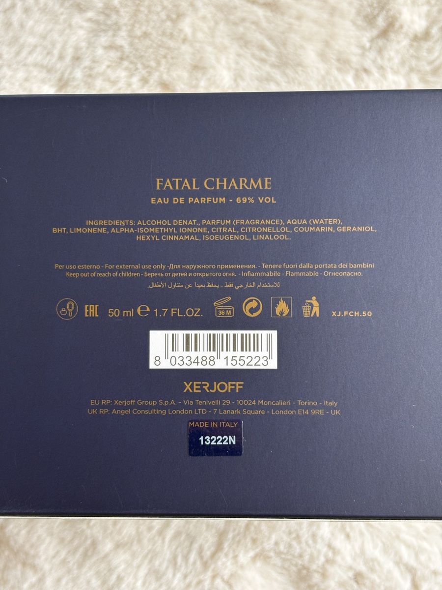 Xerjoff Profumi & Eau de Toilette: Xerjoff FATAL CHARME – Nuovo (secondo la descrizione) da Degersheim venduto da GVkauf 3