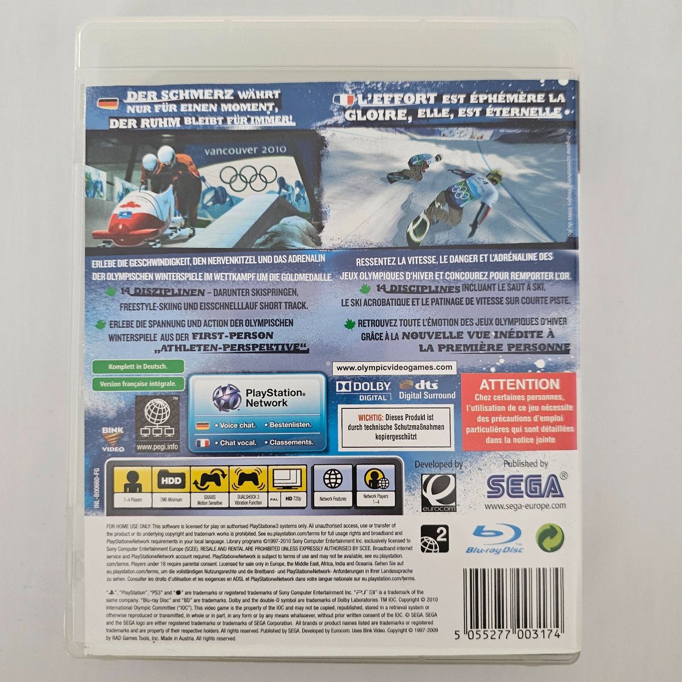 Sony Giochi: Vancouver 2010 (PS3) – Usato da Holziken venduto da Miglioregamesnmore 1