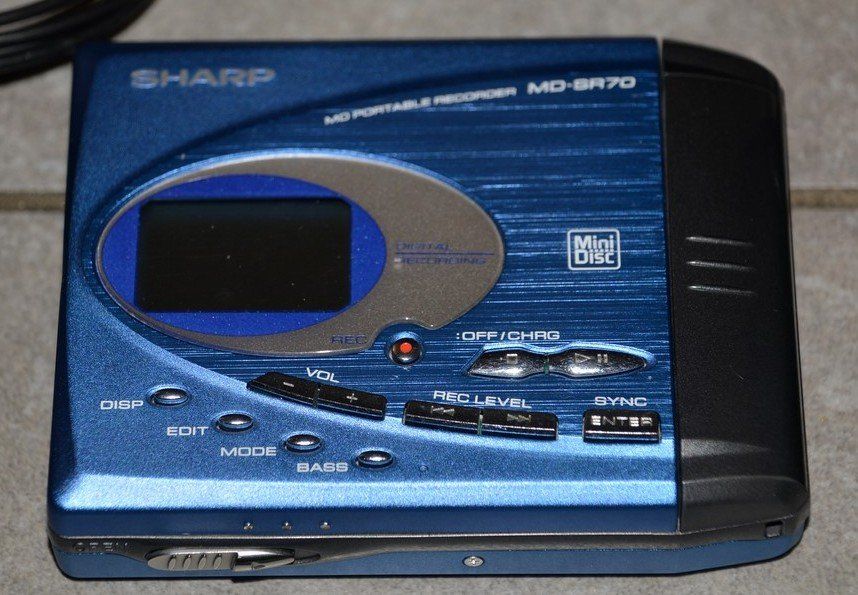 MiniDisc Sharp MD-SR70H ( BL) (Gebraucht) in Collonges für CHF 100 ...