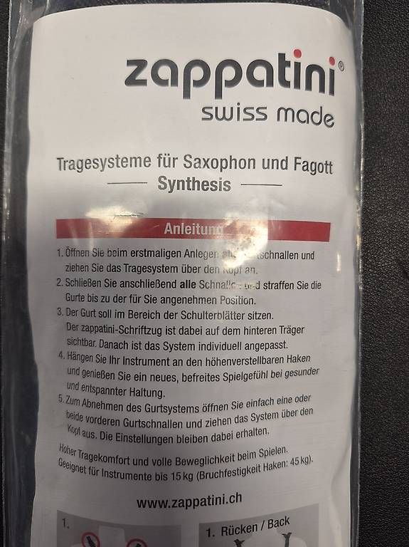 Strumenti musicali: Traggurt Saxophon – Usato da Zürich venduto da Musikfreak21 1
