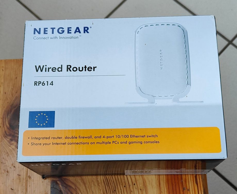 Negear Router kabelgebunden RP614 (Neu und originalverpackt) in Trimmis ...