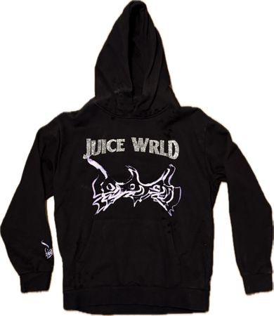 Hoodie LRG x Juice WRLD – Black / Strass