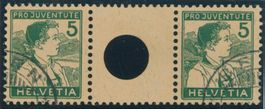 1915 - Zwischensteg - Pro Juventute - gestempelt
