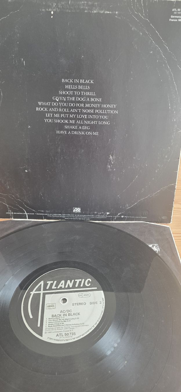 Dischi in vinile: AC/DC - Back In Black,Poor – Usato da Yvonand venduto da RF-VINYL 7
