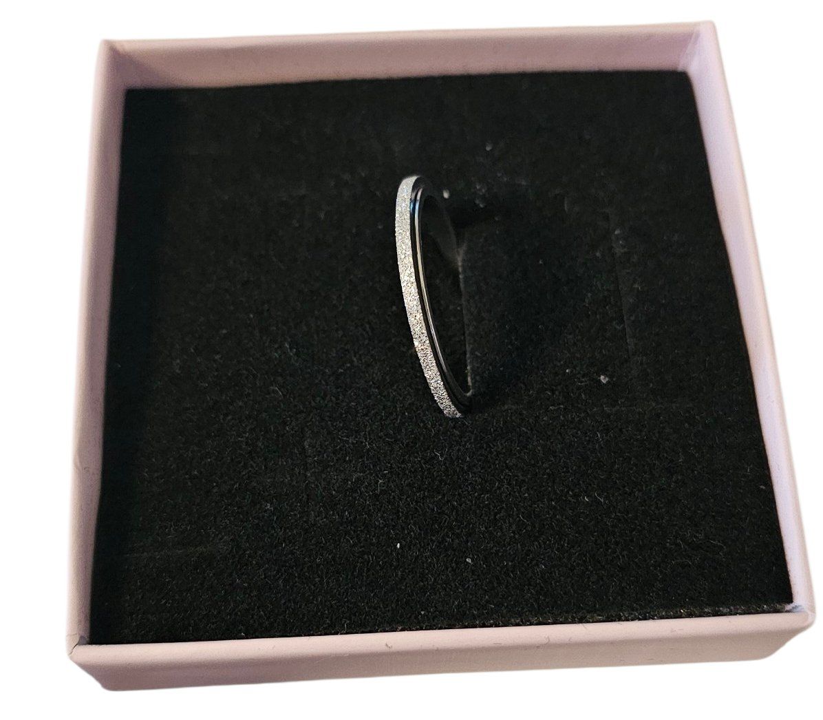 Anelli: Drehring mit Glitzer, Grösse 56 -57 Wunderschön! – Nuovo e nell'imballaggio originale da Langenthal venduto da SecondChanceShop 1
