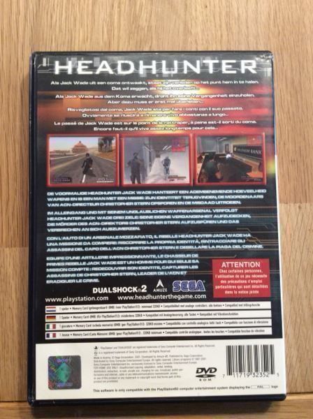 Sony Spiele: Headhunter für Sony PlayStation 2 – Gebraucht aus Kestenholz von Inna09 1