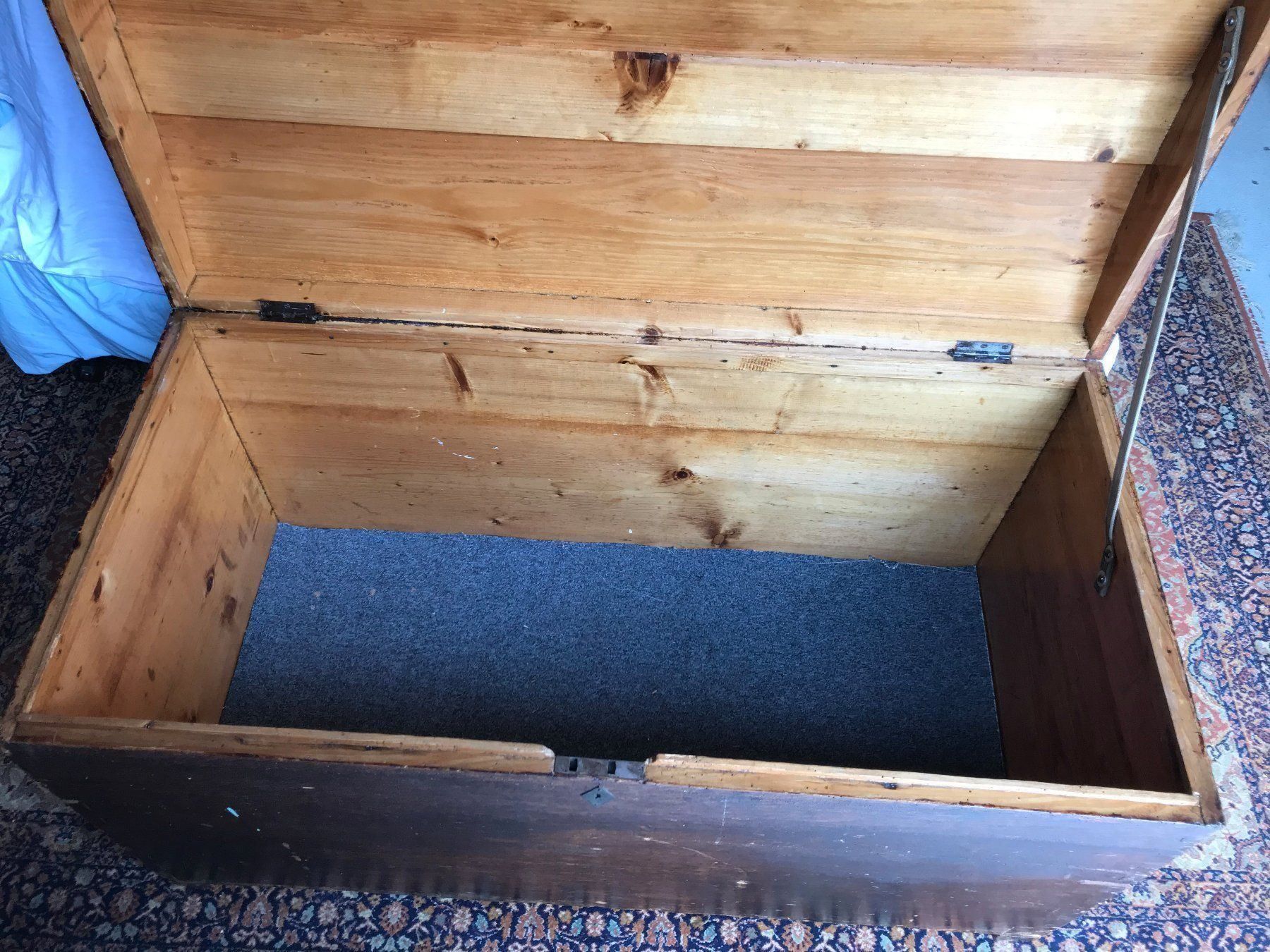 Cassapanche: Grande malle en bois – Usato da Ste-Croix venduto da BuffetSC 2