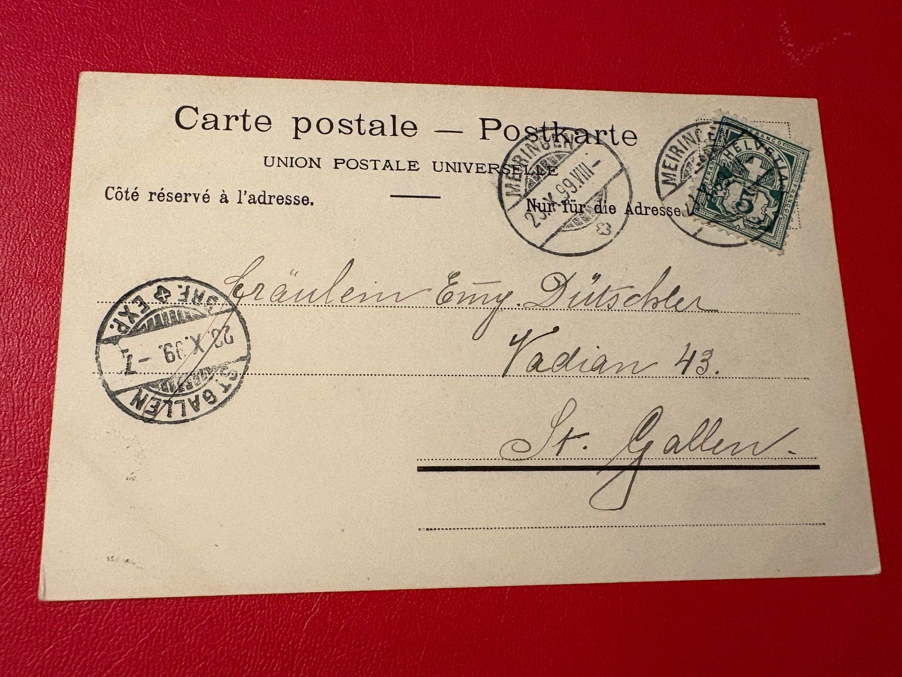 Cartoline postali: 1899 // Gruss aus Iseltwald / Brienzersee – Usato da St-Légier-La Chiésaz venduto da Theo005 1