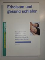 "Erholsam und Gesund Schlafen" - Ratgeber