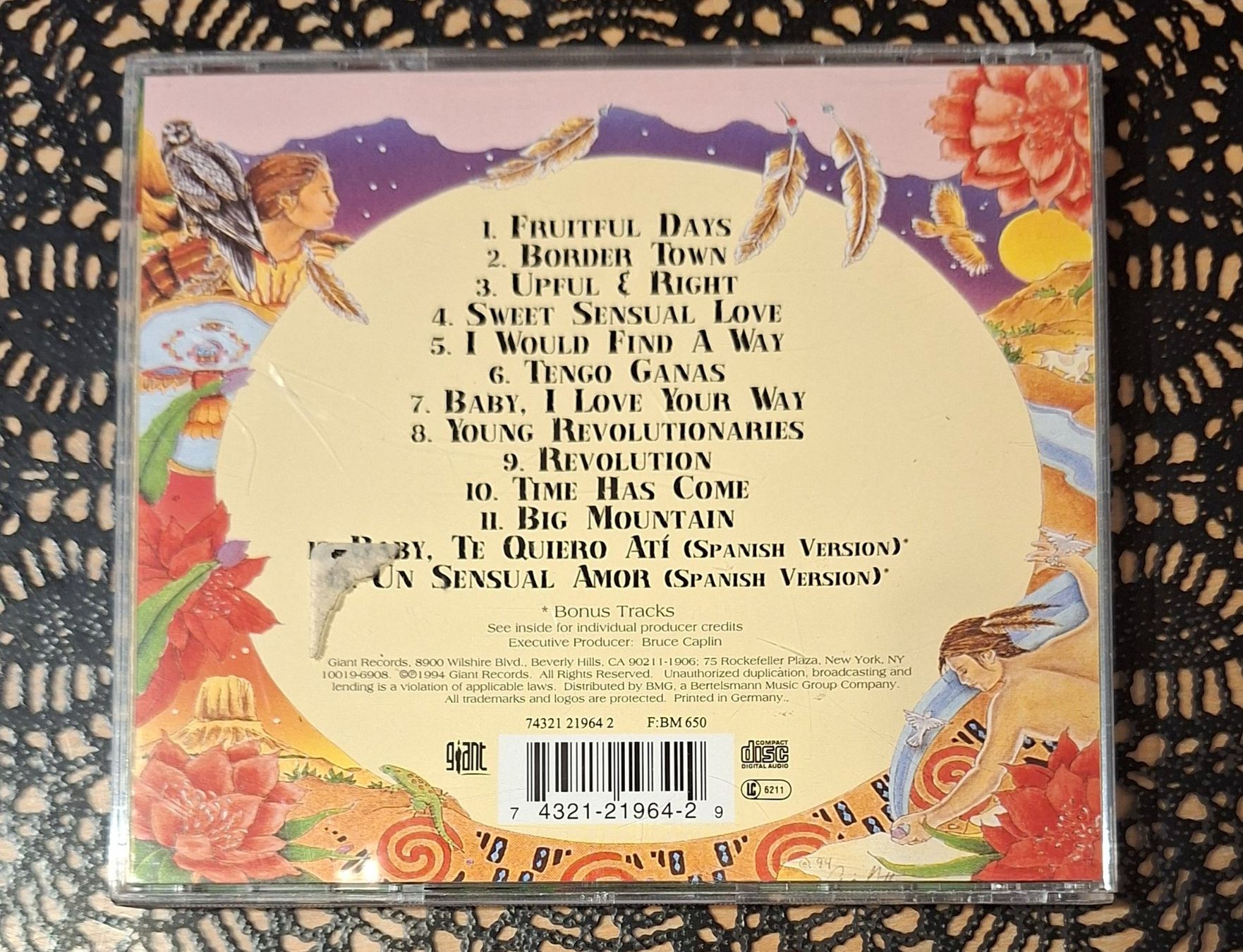 CD: Big Mountain - Unity, USA Reggae CD Album 1994 – Usato da Schönenberg TG venduto da Gregolino76 1