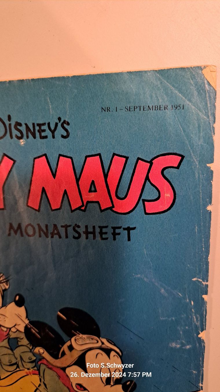 Comics: Micky Maus-Heft – Gebraucht aus LIESBERG von NORDAMERIKA 1