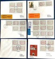 1984 - Grossbritannien- ATM - Div.FDC