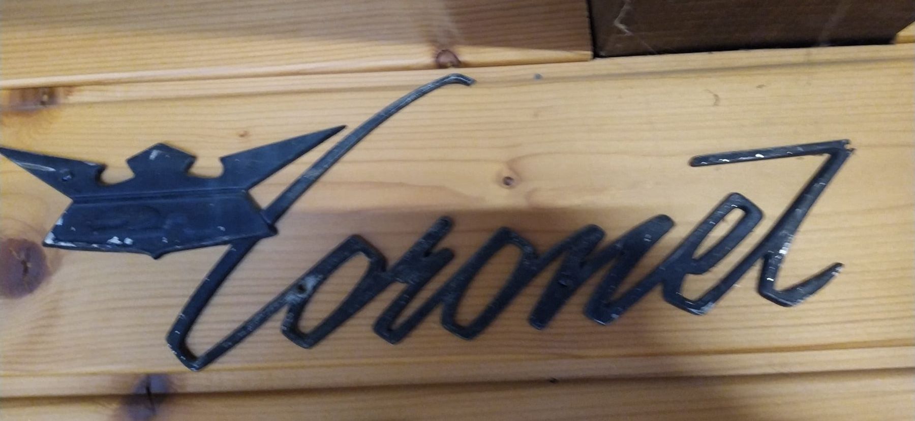 Ecriteaux: Bootsschriftzug "Coronet" – D'occasion à Meisterschwanden par Hummer21