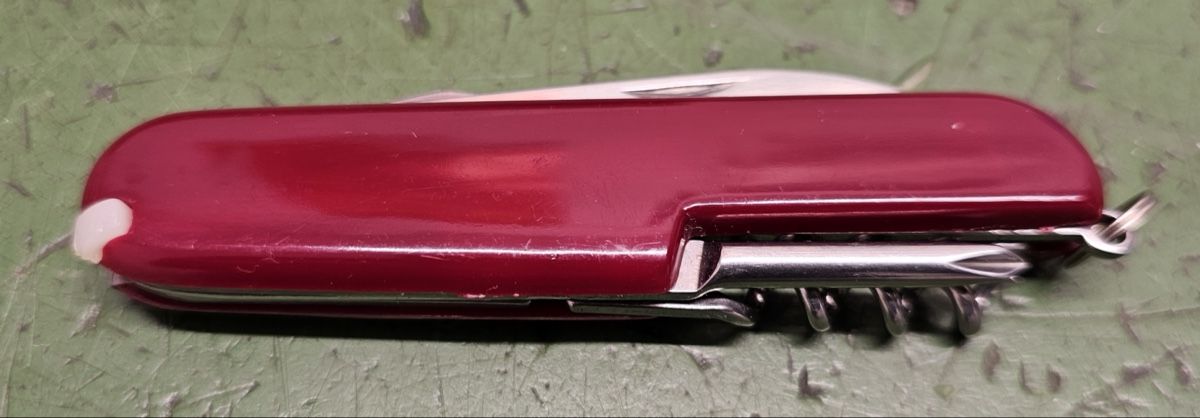Coltelli tascabile: Sackmesser Rot, mit Apfel Logo – Usato da Burgdorf venduto da gbergler33 4