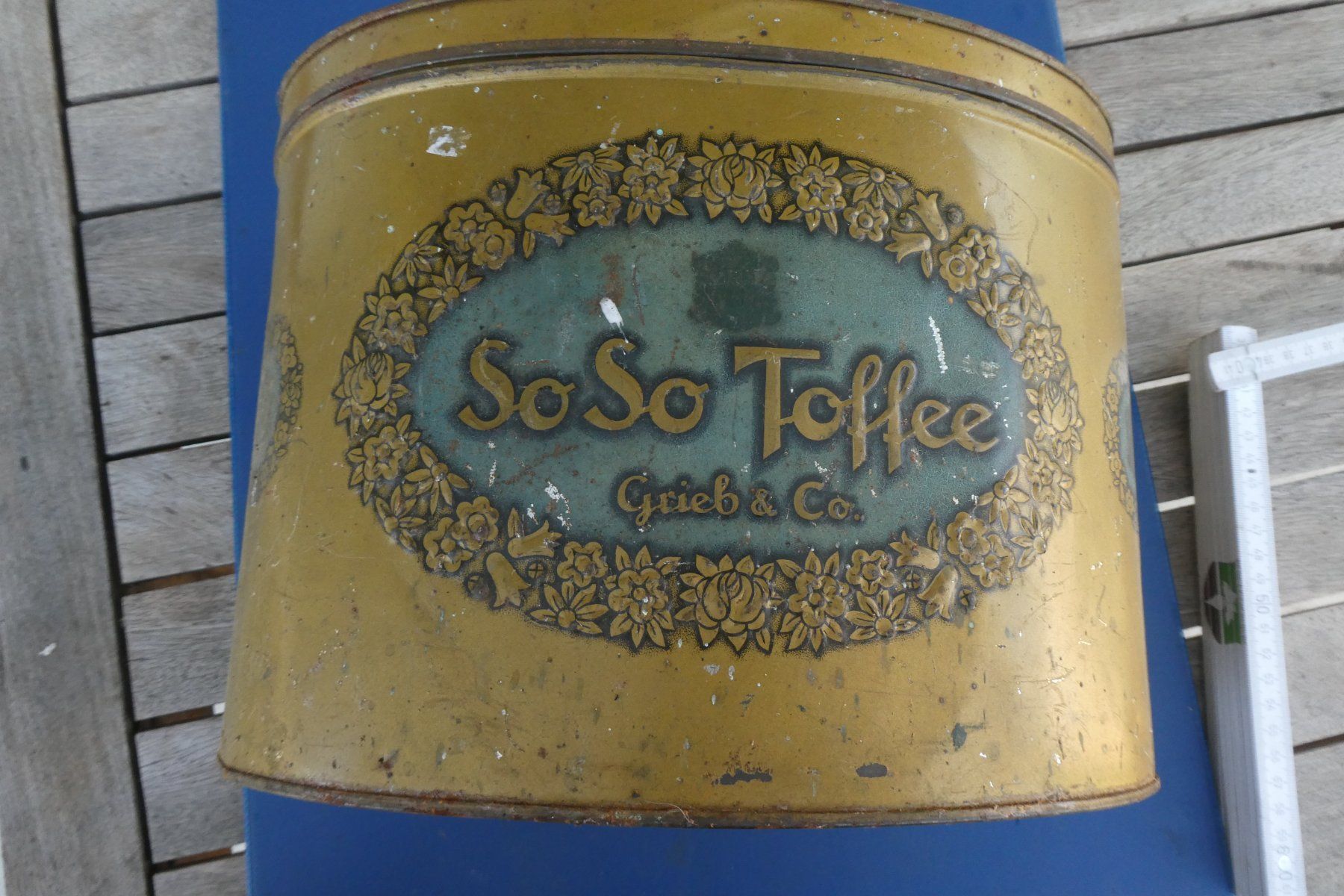 Barattoli: Belle boite ancienne SOSO TOFFE – Usato da Fontaines NE venduto da monloisir 3