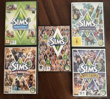 Sims 3 + 4 Erweiterungspakete (gemäss Bilder)