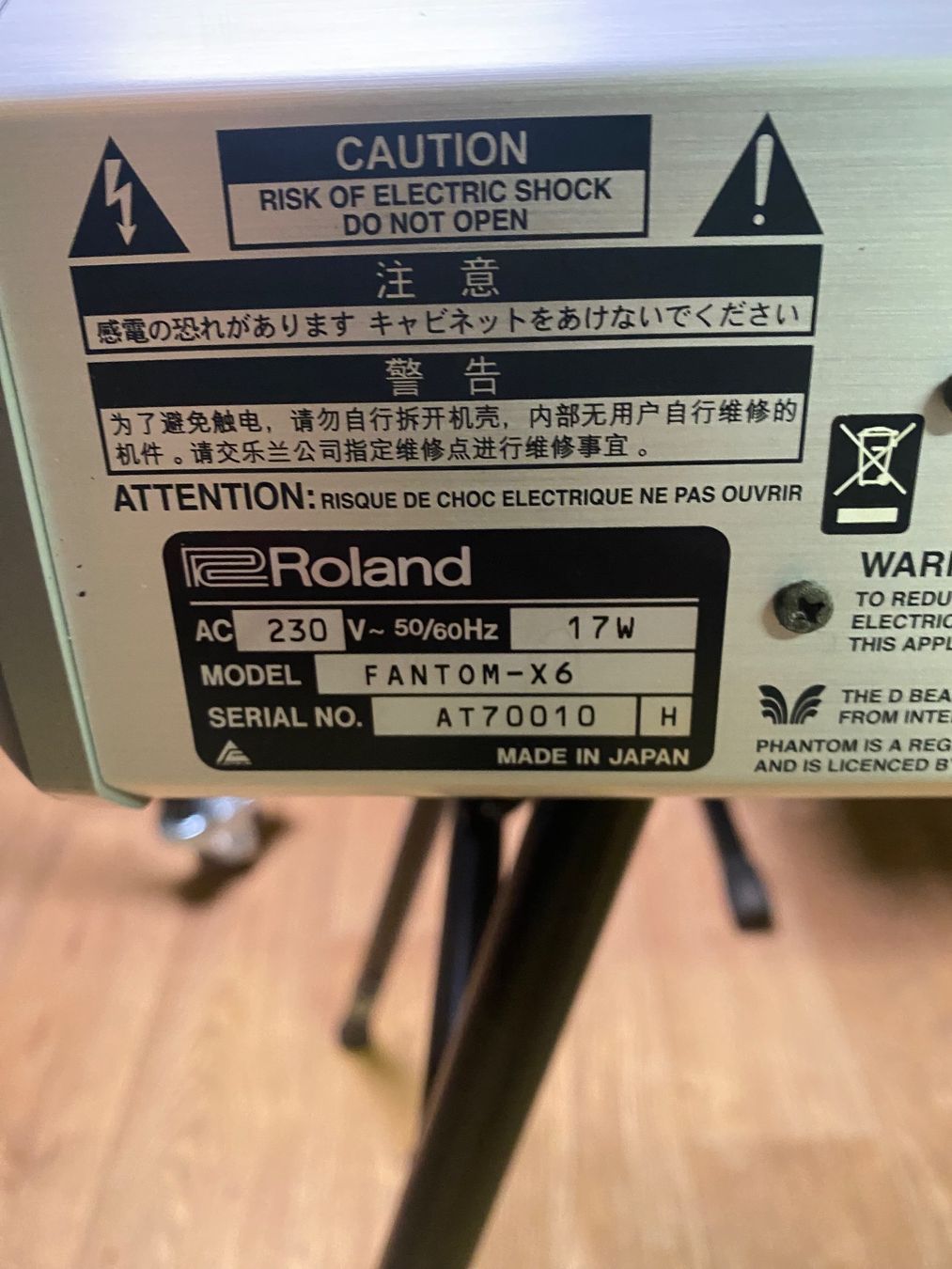 Roland Strumenti musicali: Roland Fantom X6 – Usato da Schönenwerd venduto da Bryna2002 7