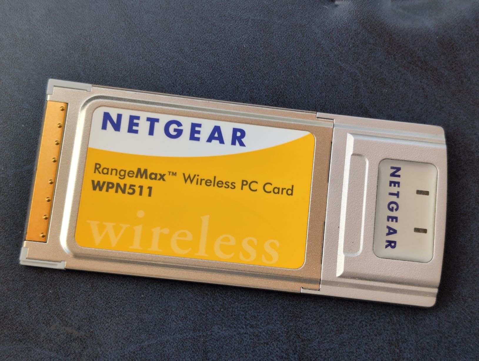 Laufwerke & Adapter: Netgear RangeMax WPN511 Wireless PC Card gebraucht – Gebraucht aus Breitenbach von Dribbel