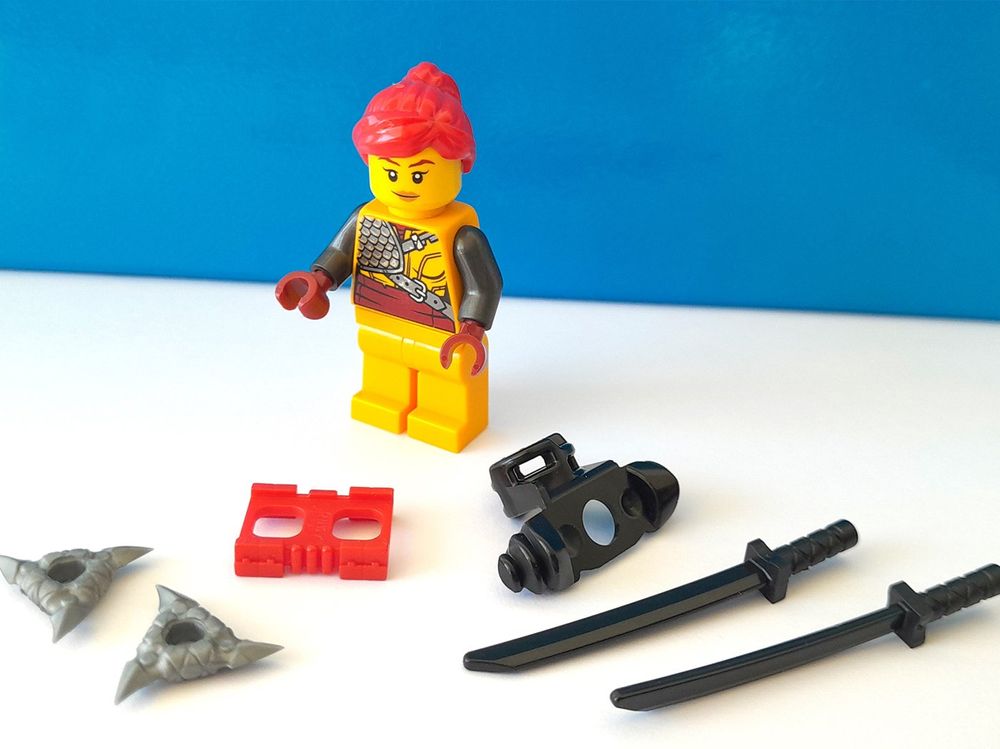 LEGO Ninjago SKYLOR Minifigur mit Waffen Figur figure | Kaufen auf Ricardo