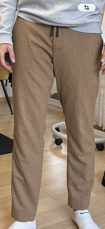 Hugo Boss Pantaloni: Hugo Boss Winter Tech Flannel Hose Beige – Usato da Schaffhausen venduto da Goni17 2