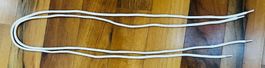 Schnürsenkel weiss 100cm mit rundem Querschnitt
