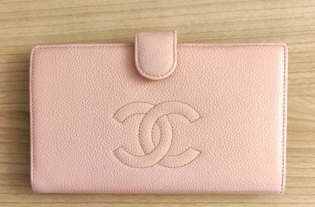 Chanel Caviar CC long wallet