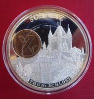 Schloss Thun - Geld Europa - 1 Rappen - 50 mm - PP