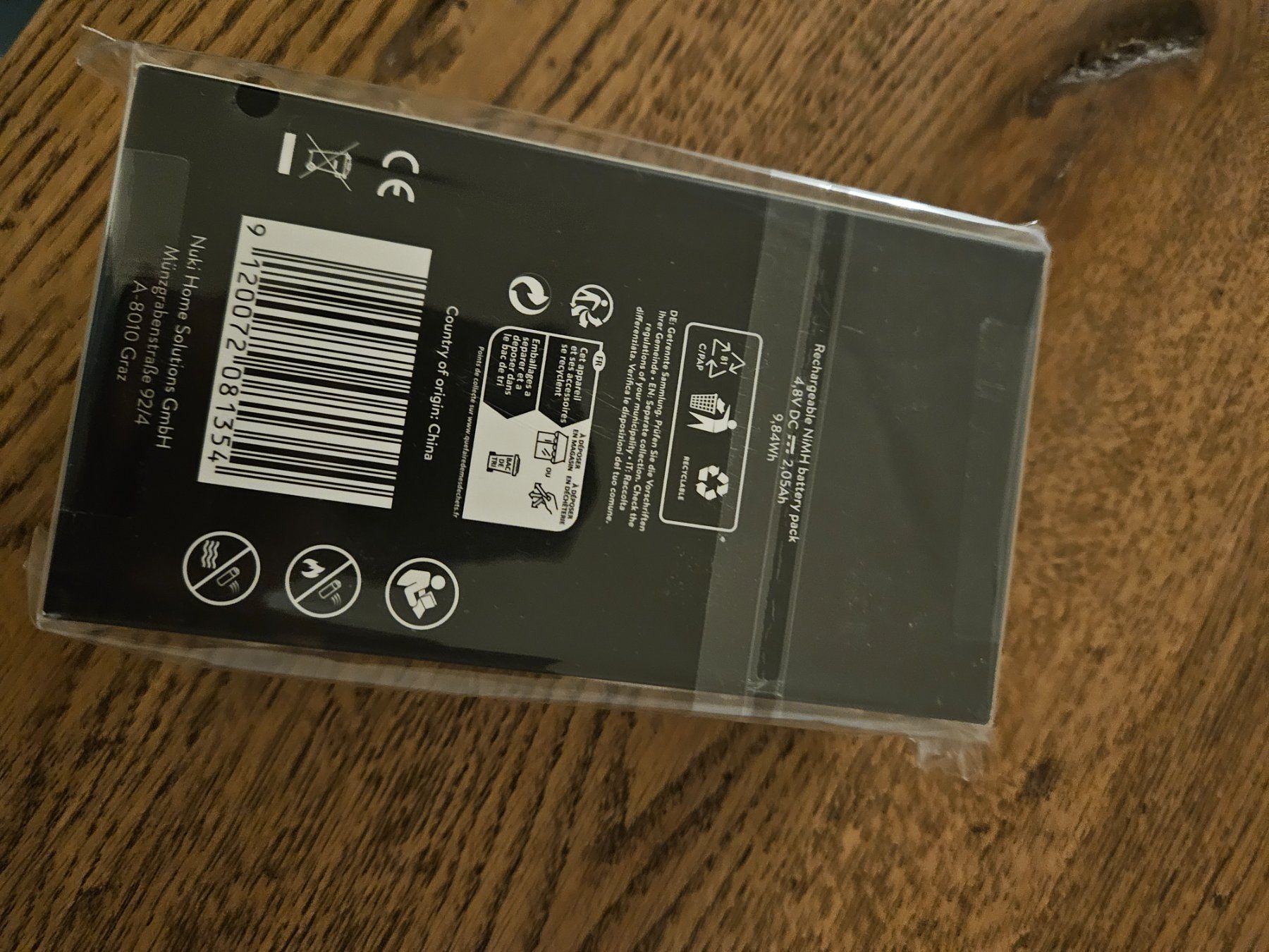 Nuki Batterie: Nuki Battery Pack - neu und originalverpackt – Nuovo e nell'imballaggio originale da Nürensdorf venduto da romano_a 1