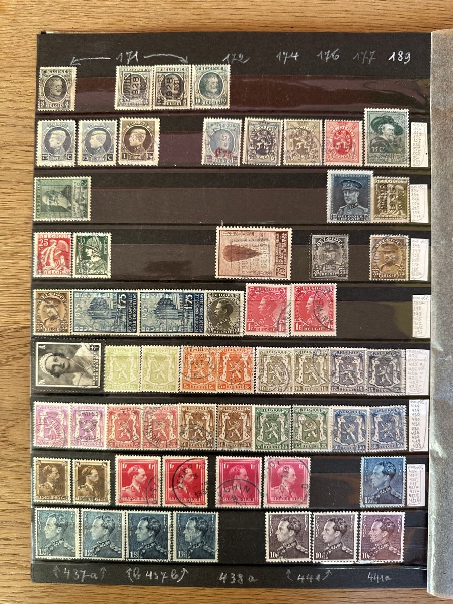 Tutti i francobolli: Belgien - schöne Sammlung – Usato da Schmitten / FR venduto da Samsara169 1