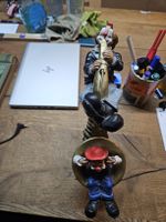 Zirkus Clowns Figuren auf Saxophon (D1)