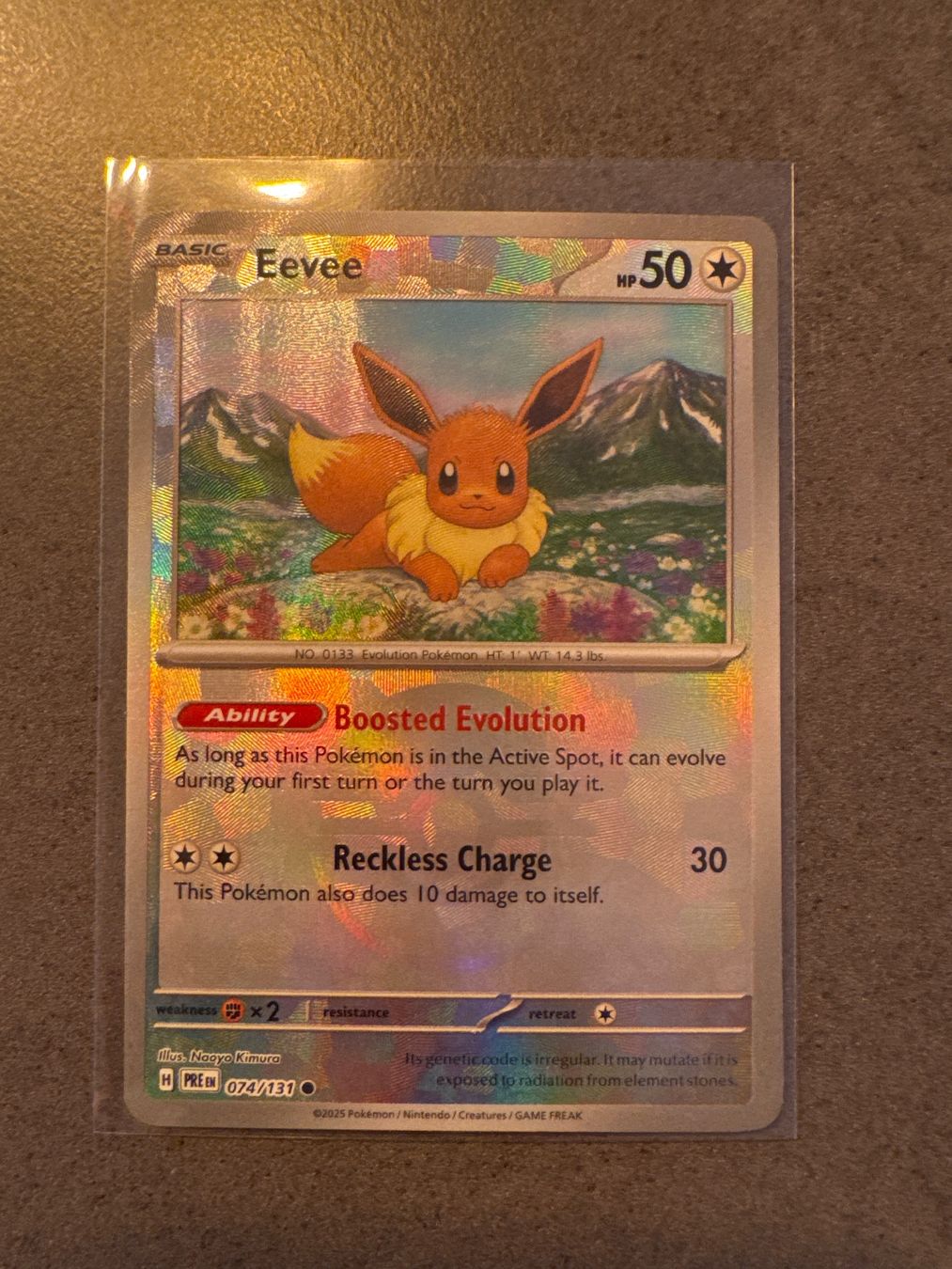 Pokémon Cartes à collectionner: Eevee Pokeball 074/131 Prismatic Evolutions – Neuf (Voir description) à Winterthur par Fischinho