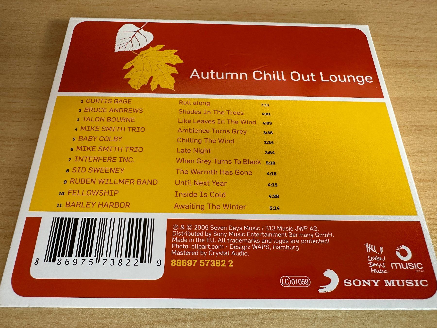 CDs: Various – Autumn Chill Out Lounge – Gebraucht aus Rikon im Tösstal von Alpenmutz 1