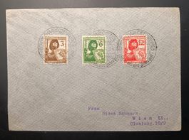 1937 DEUTSCHLAND BERLIN STICHWORT - STAMPEL NACH ÖSTERREICH
