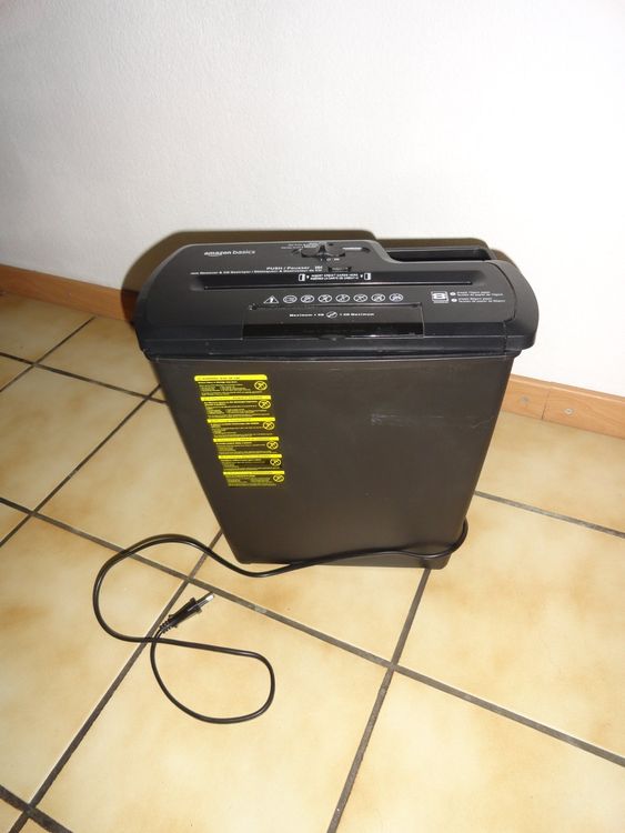 déchiqueteuse a papier Kaufen auf Ricardo