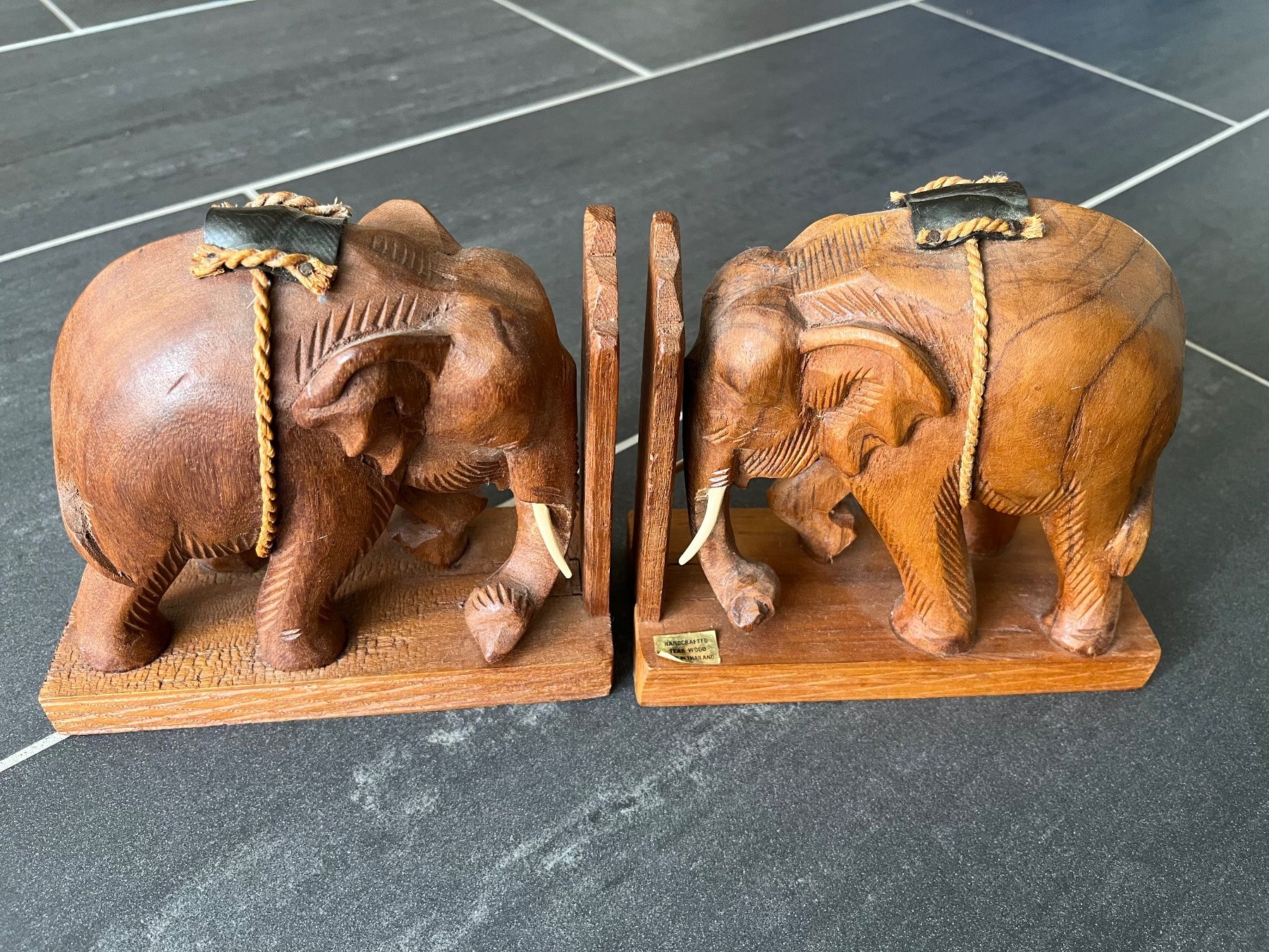 Statuette: Elefanten aus Holz – Usato da Aarau venduto da Swifty03 1