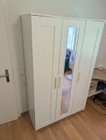 Kleiderschrank weiss mit Spiegel 3-türig gebraucht
