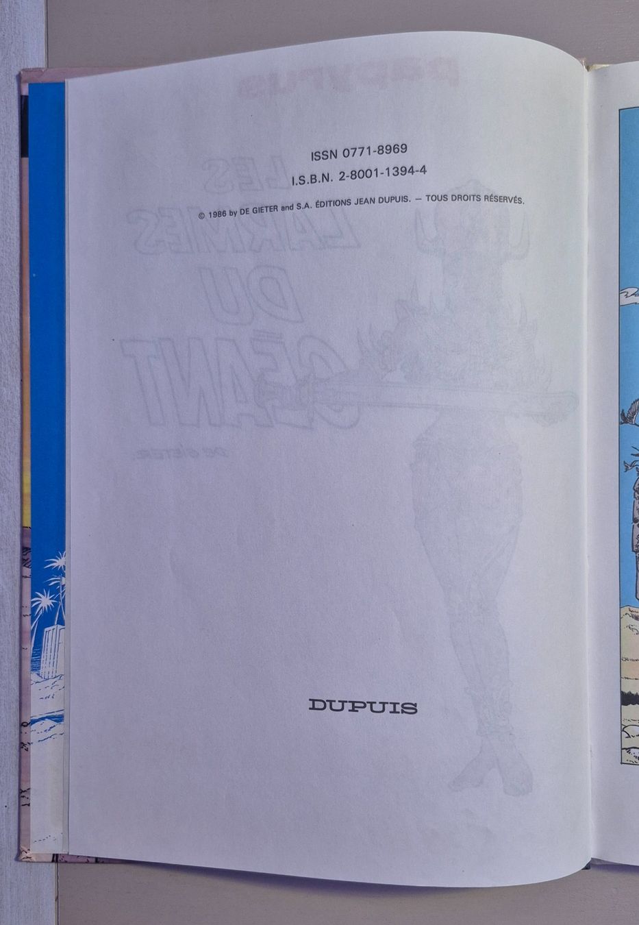 Fumetti: Papyrus - tome 9 - Les Larmes du Géant – Usato da Grand-Lancy venduto da loi_599y 2