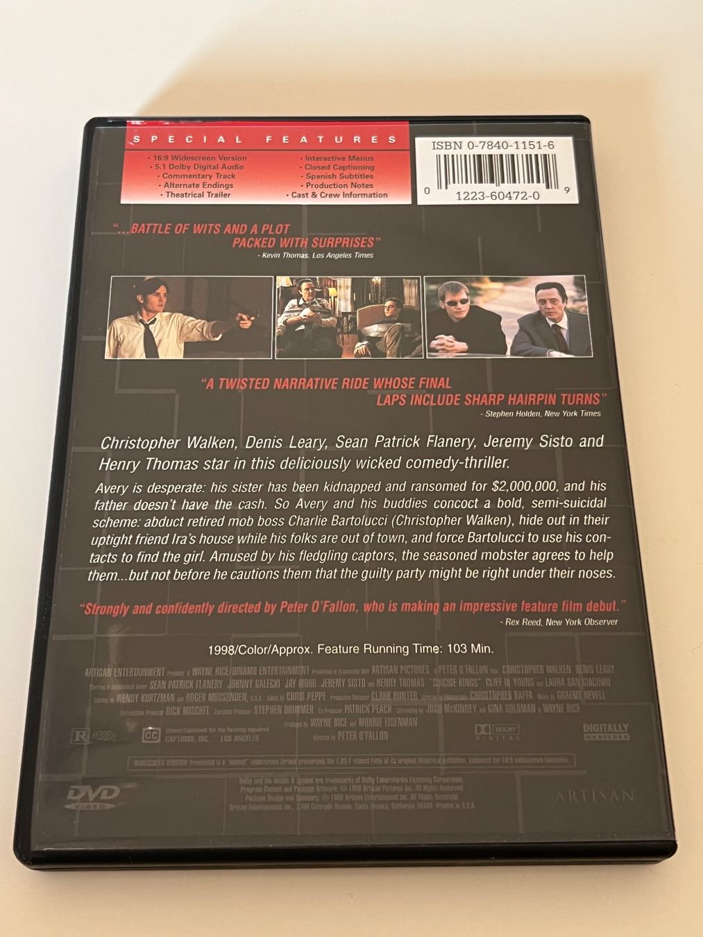 Tutti i DVDs: DVD Suicide Kings – Nuovo (secondo la descrizione) da Altstätten SG venduto da sheamus 1