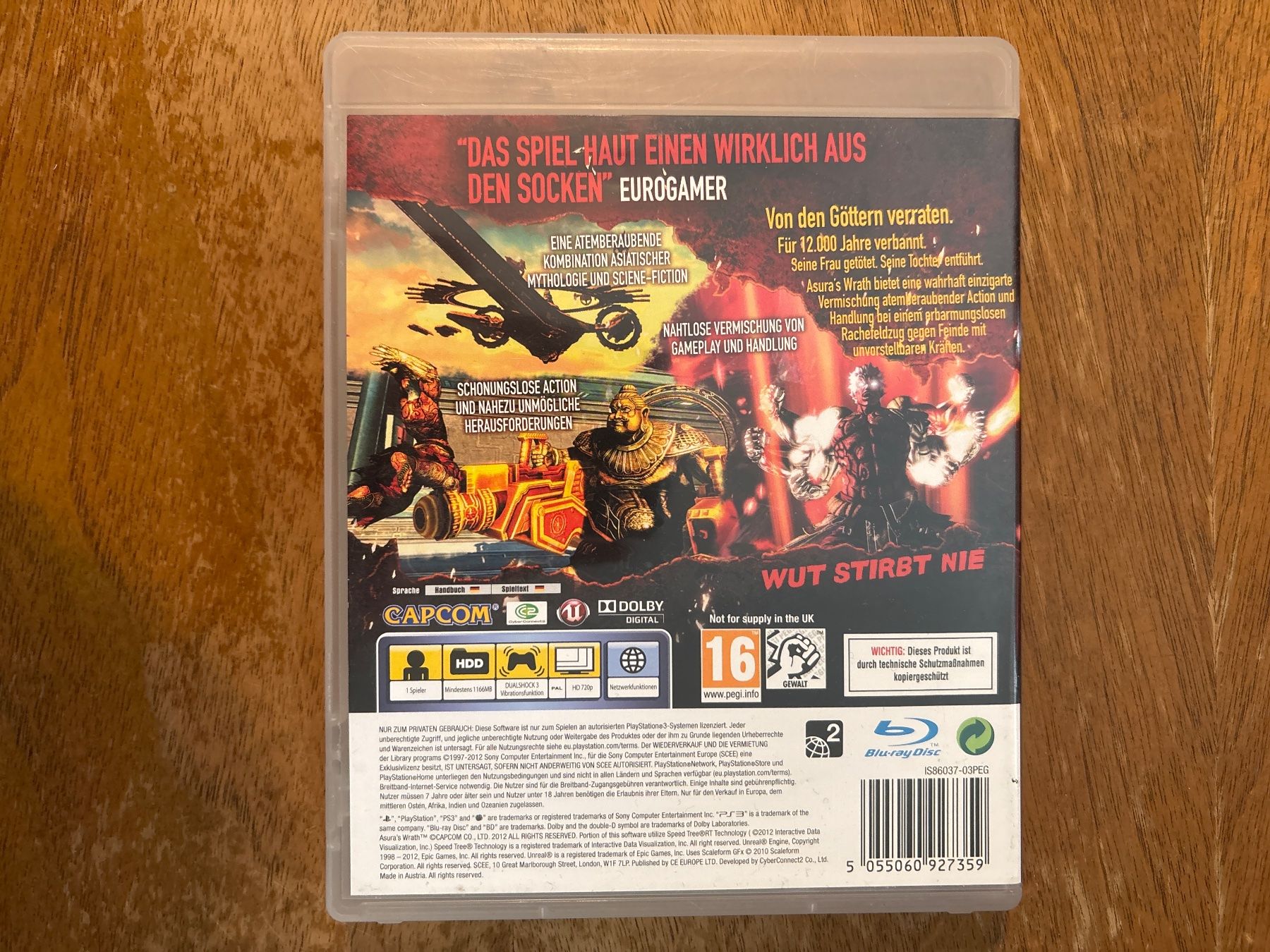 Sony Spiele: ASURAS WRATH - Sony Playstation 3, PS3 – Gebraucht aus Zürich von hiddentreasures_zh 1
