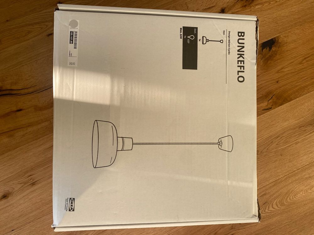 Hängelampe „BUNKEFLO“ Ikea Kaufen auf Ricardo