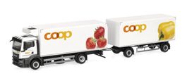 MAN TGS Kühlkoffer LKW Hänger COOP ACE Arwico 1:87
