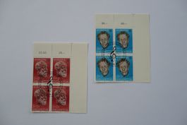 1985 Europamarken Satz 4er-Blocks ET SBK 715 - 716