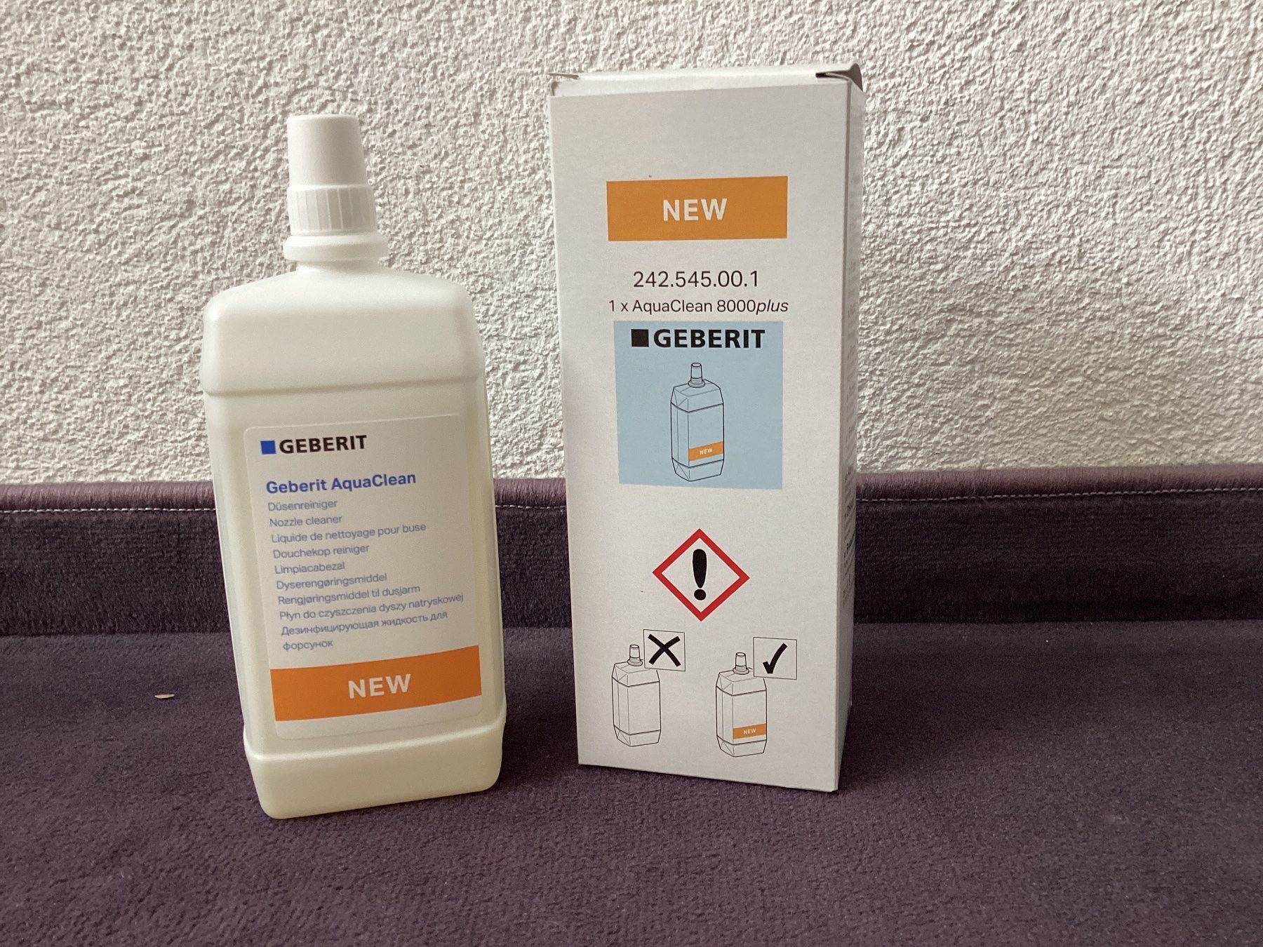 WC: Geberit Düsenreiniger – Nuovo e nell'imballaggio originale da Wangs venduto da spetzial