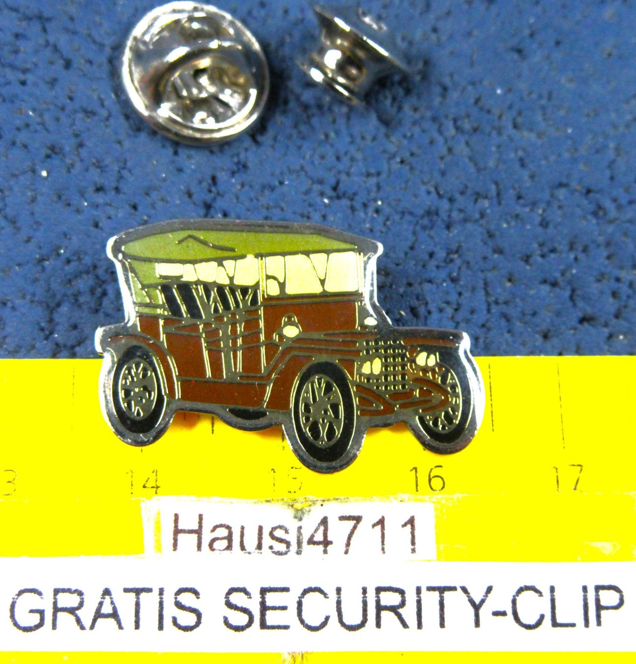 Austin Plaketten & Abzeichen: OLDTIMER AUTO PIN GLASIERT "AUSTIN"? MIT SECUTITY-CLIP – Gebraucht aus Ettingen von Hausi4711