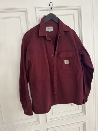 Carhartt Hemd dunkelrot Langarm neuwertiger Zustand