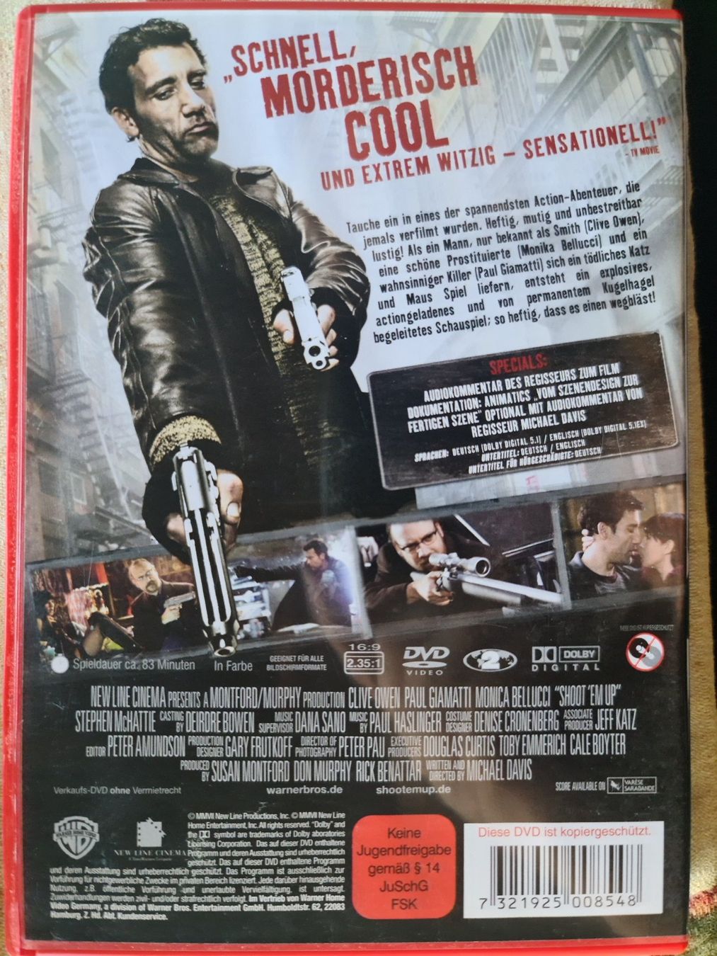 Alle DVDs: Shoot em up – Gebraucht aus Dintikon von Vexi 1