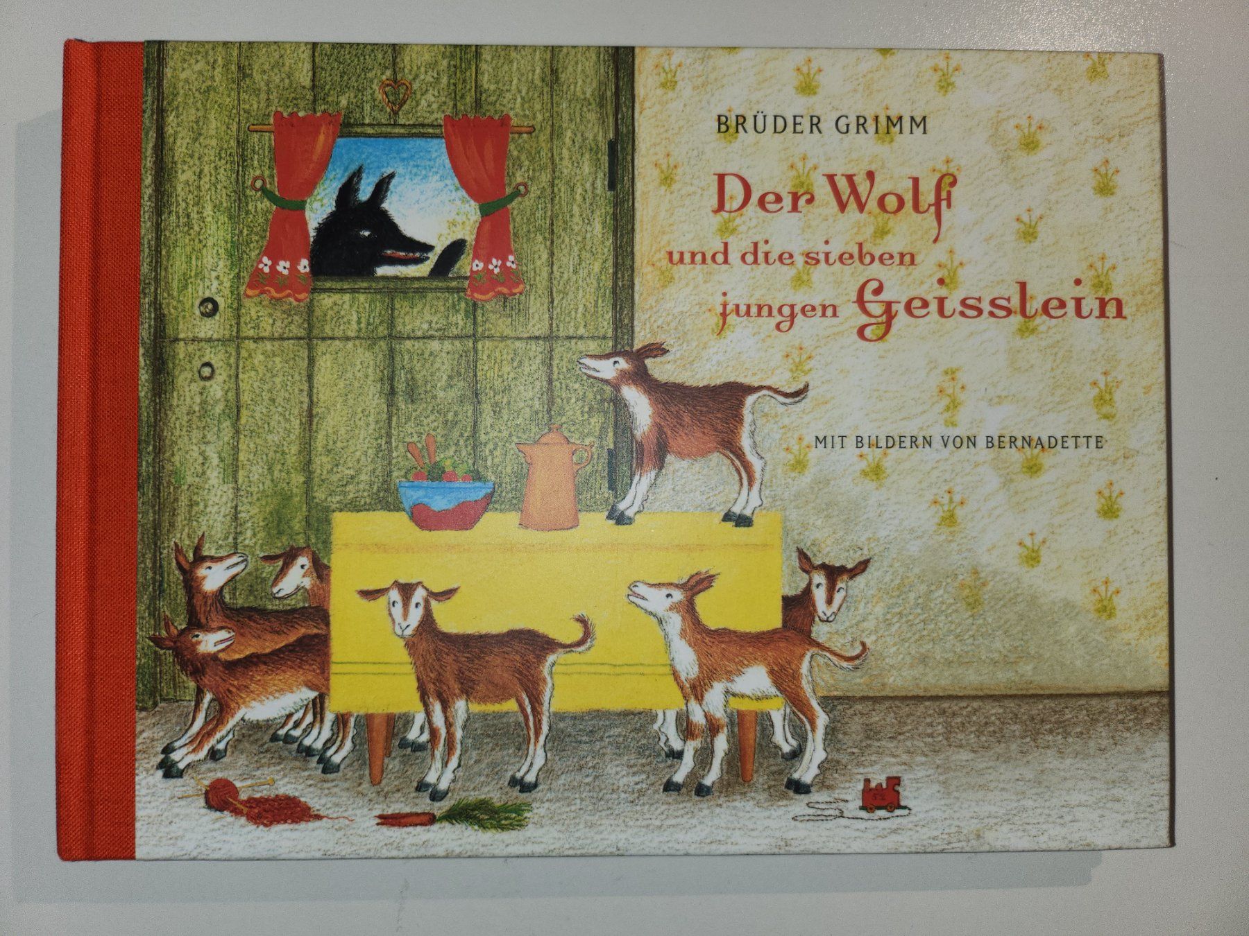 Libri: Gebr. Grimm: Der Wolf und die 7 Geisslein – Usato da Dietikon venduto da Buchantiqdietikon