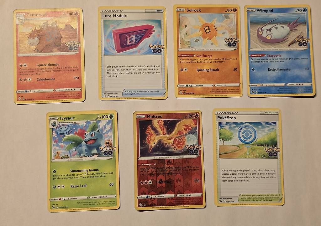 Pokémon Carte collezionabili: Pokémon pokémongo, 7 karten – Usato da Bellinzona venduto da Friederike_A